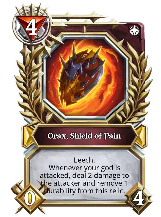 Orax, Shield of Pain