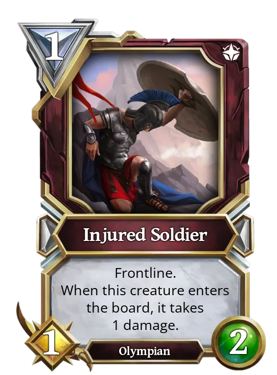 Injured Soldier