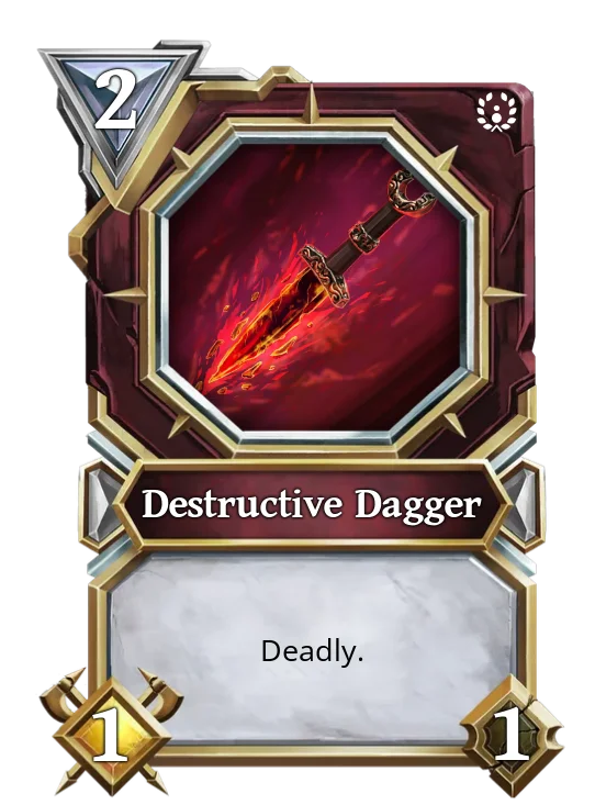 Destructive Dagger