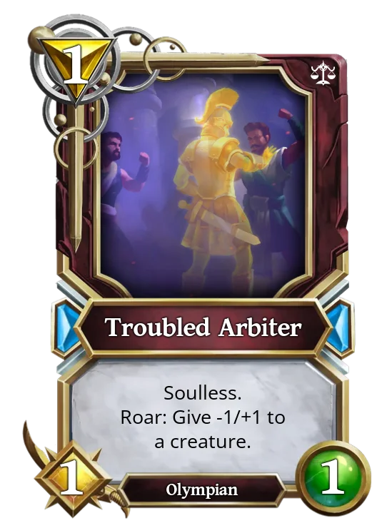 Troubled Arbiter
