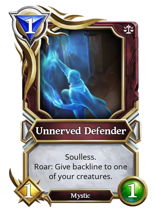Unnerved Defender