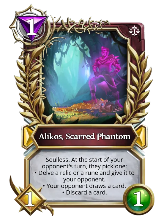 Alikos, Scarred Phantom