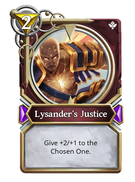 Lysander's Justice