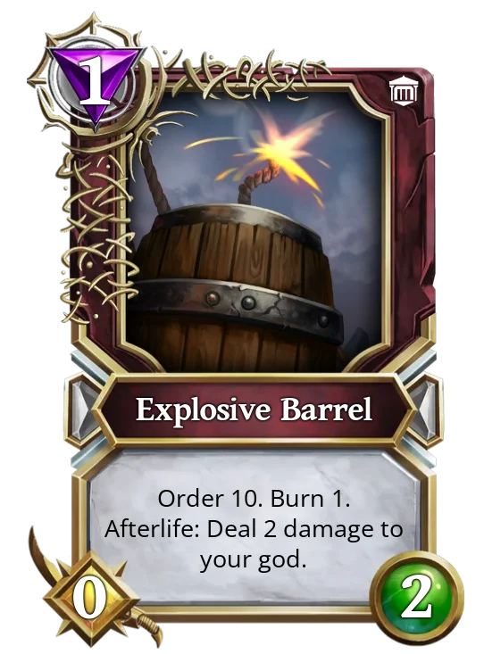 Explosive Barrel