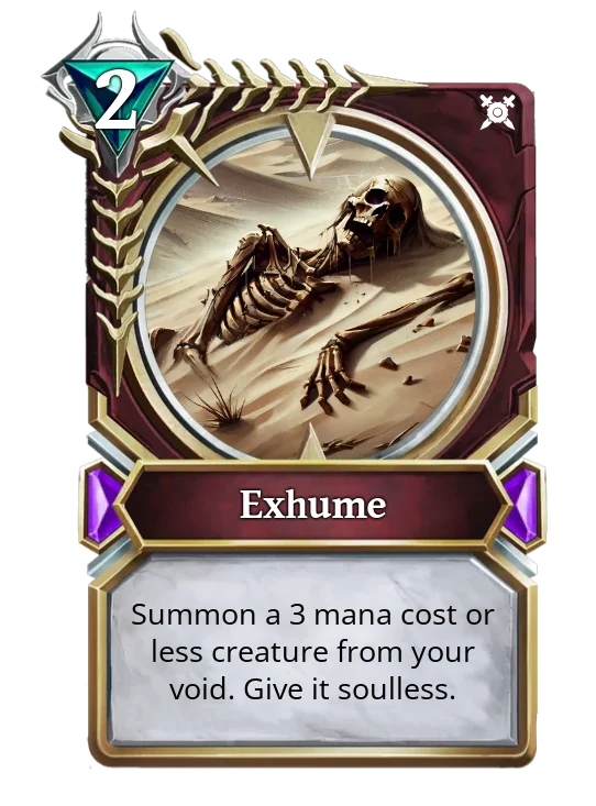 Exhume