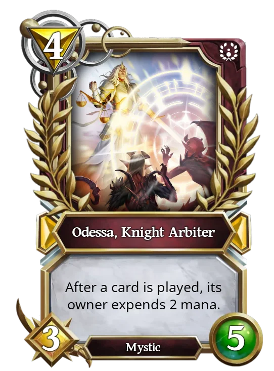 Odessa, Knight Arbiter
