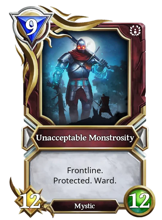Unacceptable Monstrosity