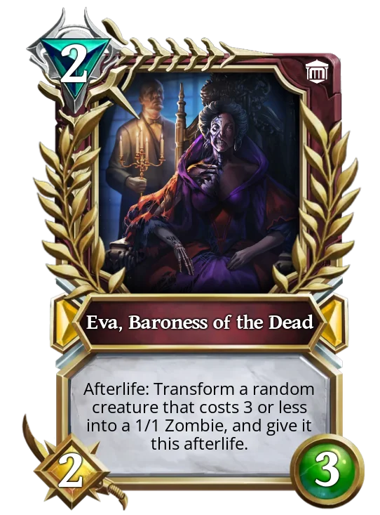 Eva, Baroness of the Dead