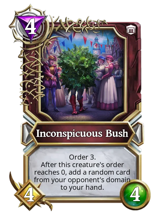 Inconspicuous Bush