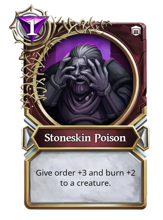 Stoneskin Poison