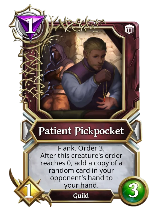 Patient Pickpocket