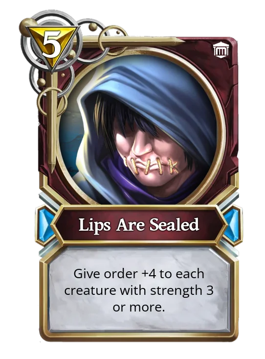 Lips Are Sealed
