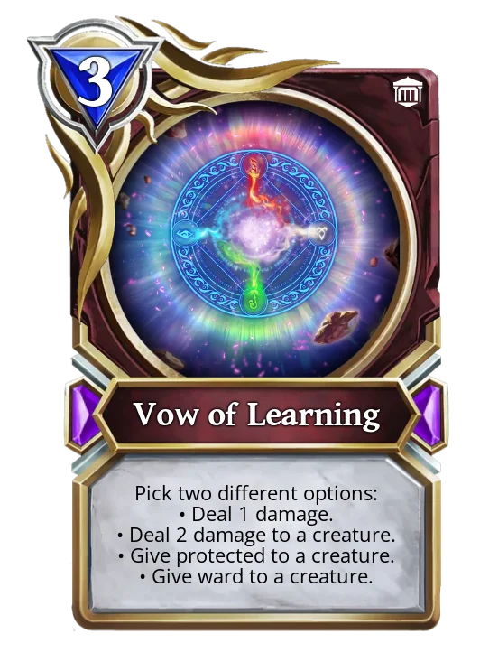 Vow of Learning