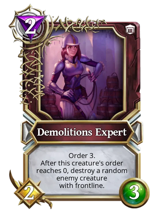 Demolitions Expert