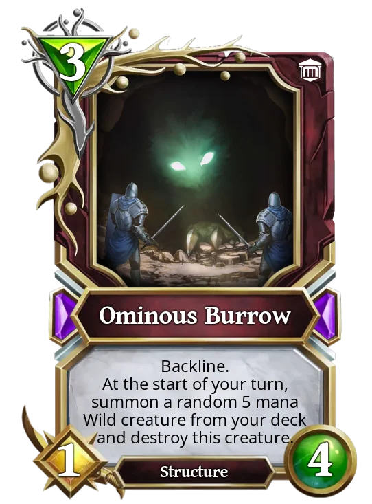 Ominous Burrow