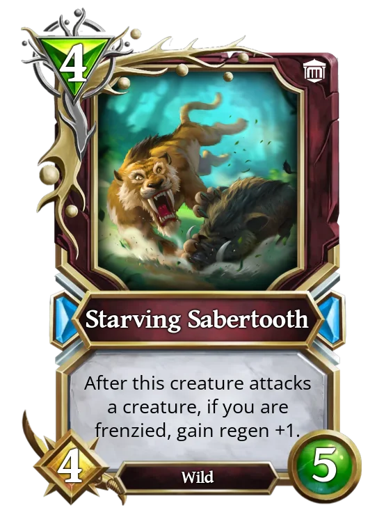 Starving Sabertooth