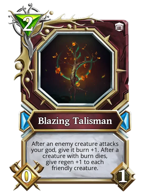 Blazing Talisman