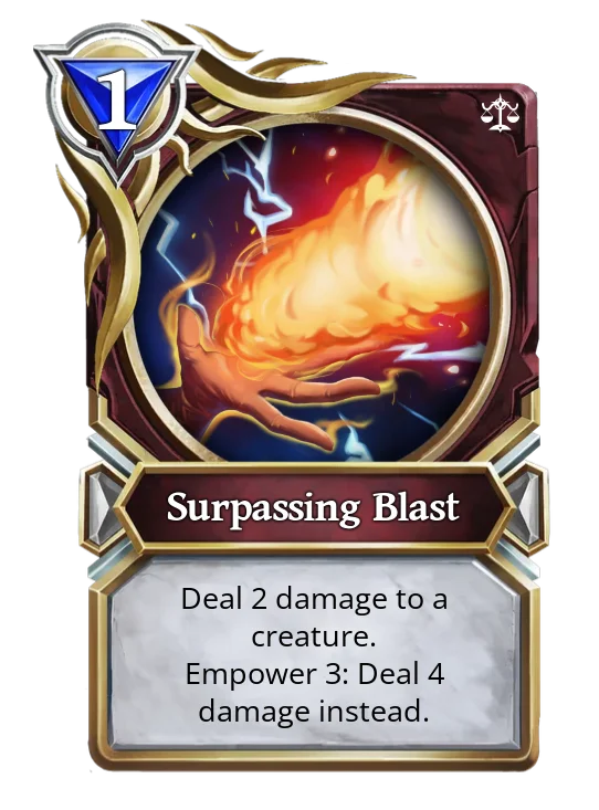 Surpassing Blast