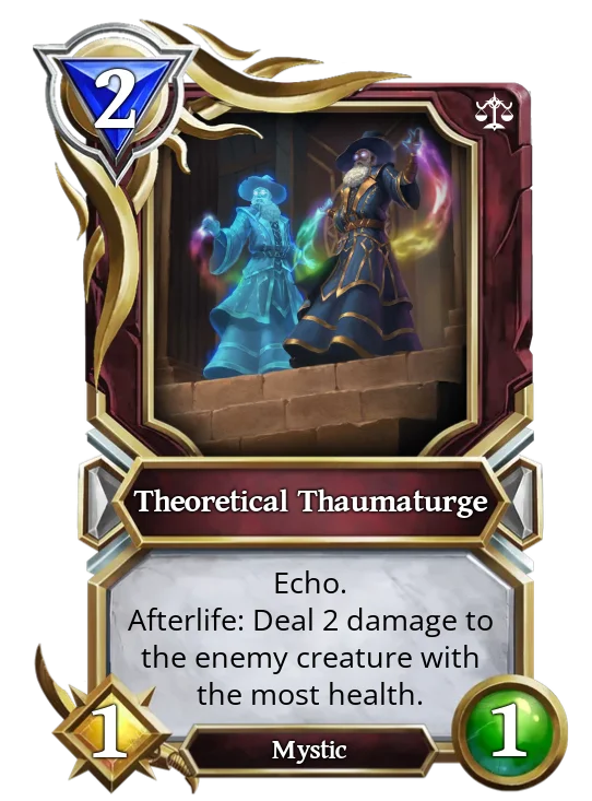 Theoretical Thaumaturge
