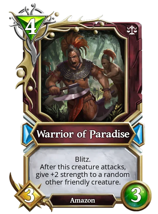 Warrior of Paradise
