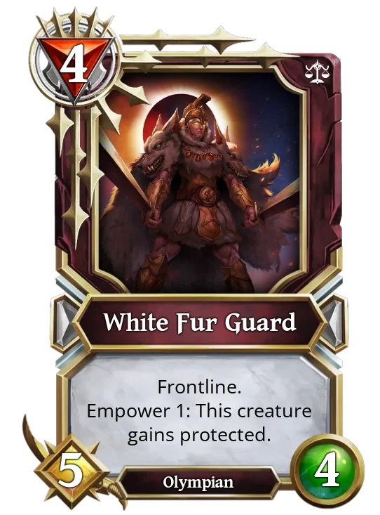 White Fur Guard
