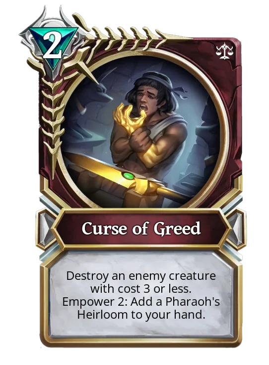 Curse of Greed