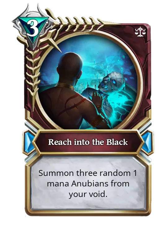 Reach into the Black