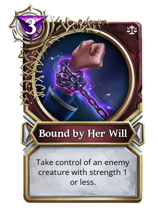 Bound by Her Will
