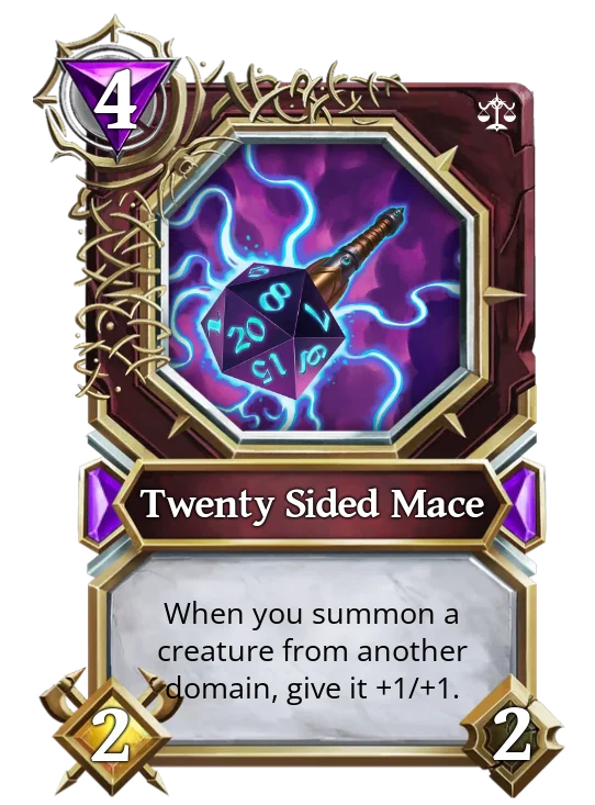 Twenty Sided Mace