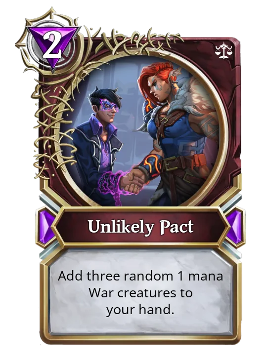 Unlikely Pact