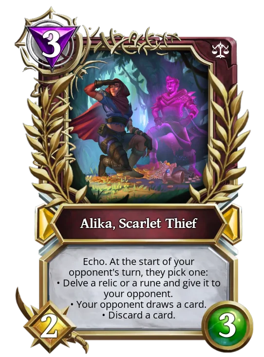Alika, Scarlet Thief