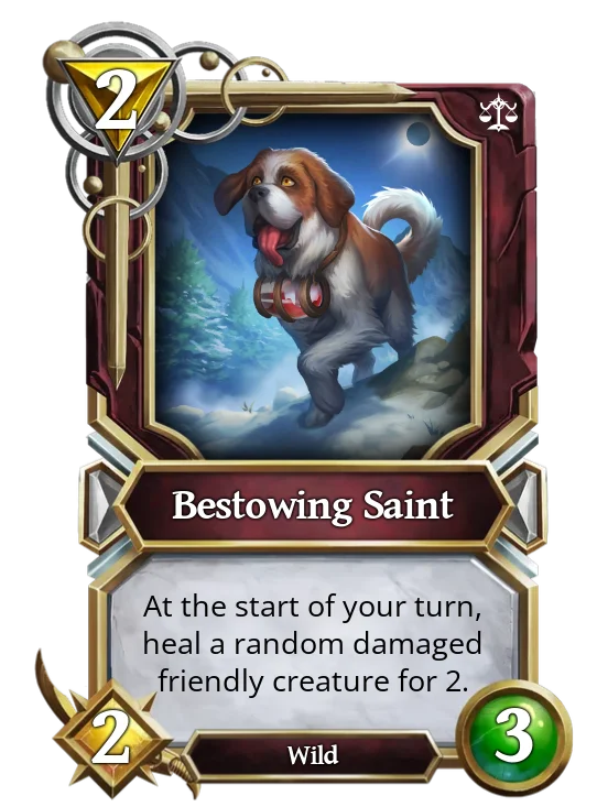 Bestowing Saint
