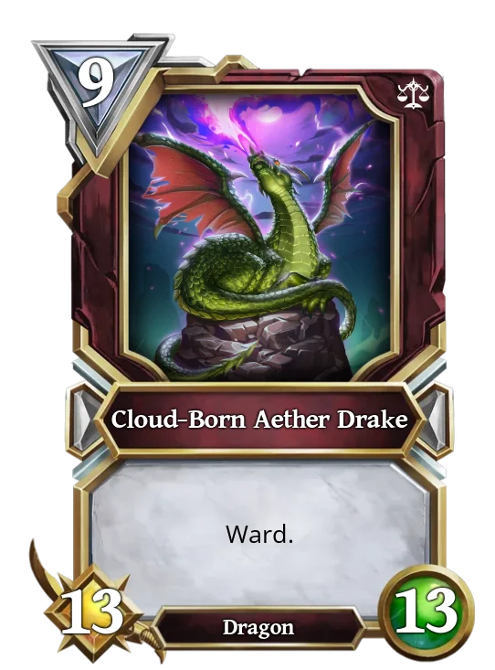 Cloud-Born Aether Drake