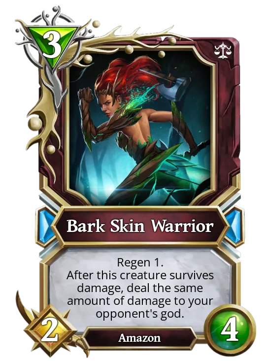 Bark Skin Warrior