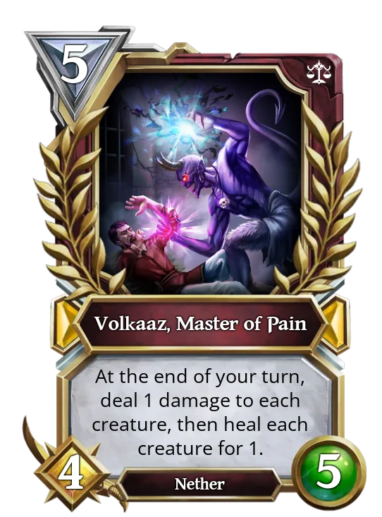 Volkaaz, Master of Pain