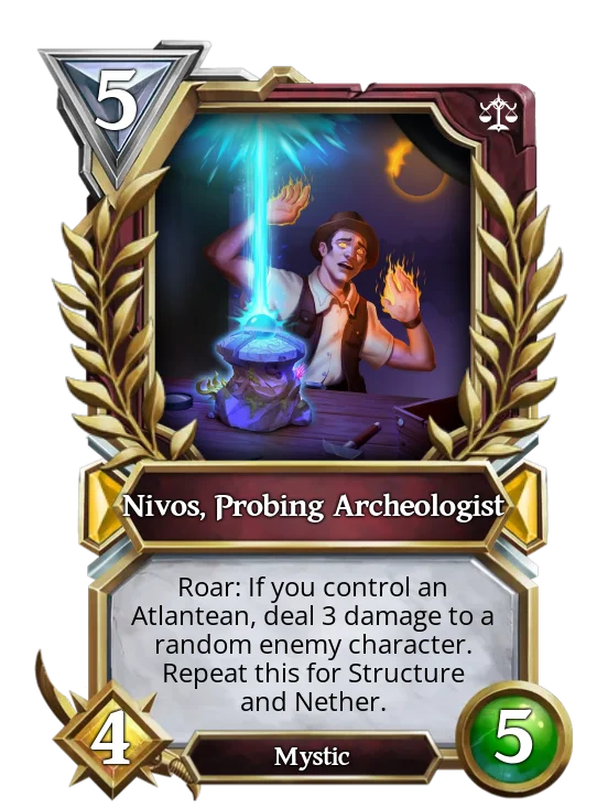 Nivos, Probing Archeologist