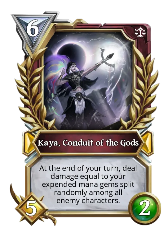 Kaya, Conduit of the Gods