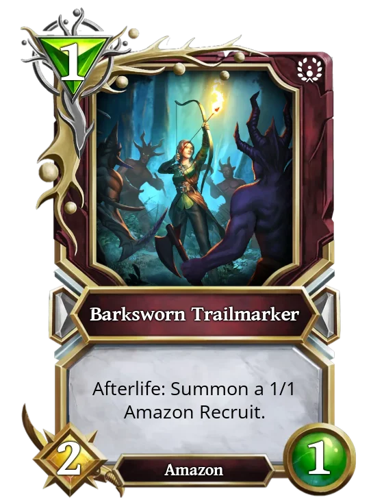 Barksworn Trailmarker