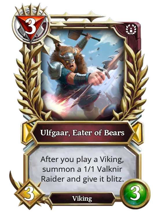 Ulfgaar, Eater of Bears