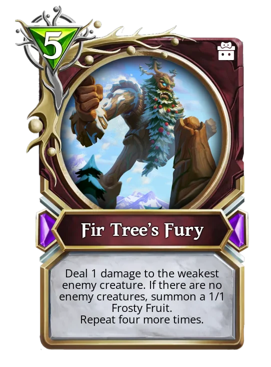 Fir Tree's Fury
