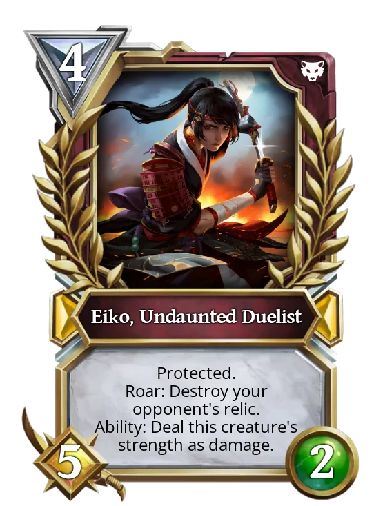 Eiko, Undaunted Duelist