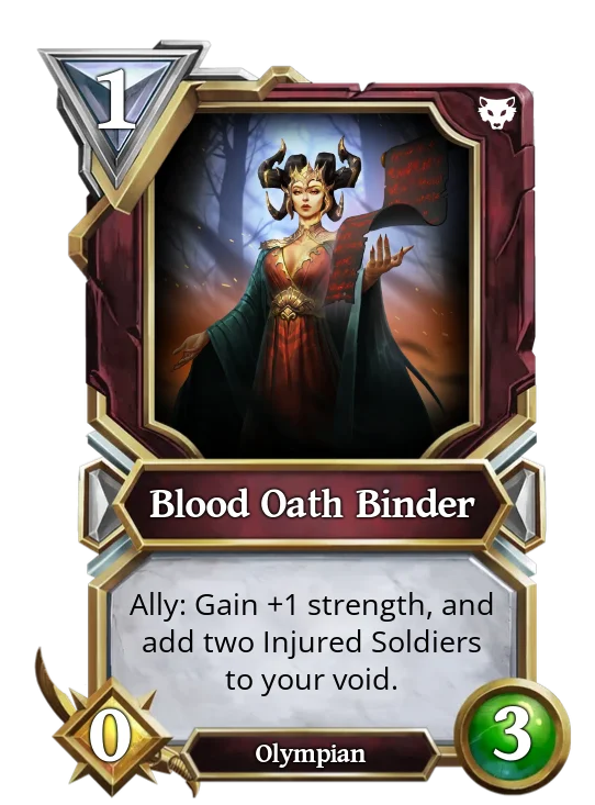 Blood Oath Binder