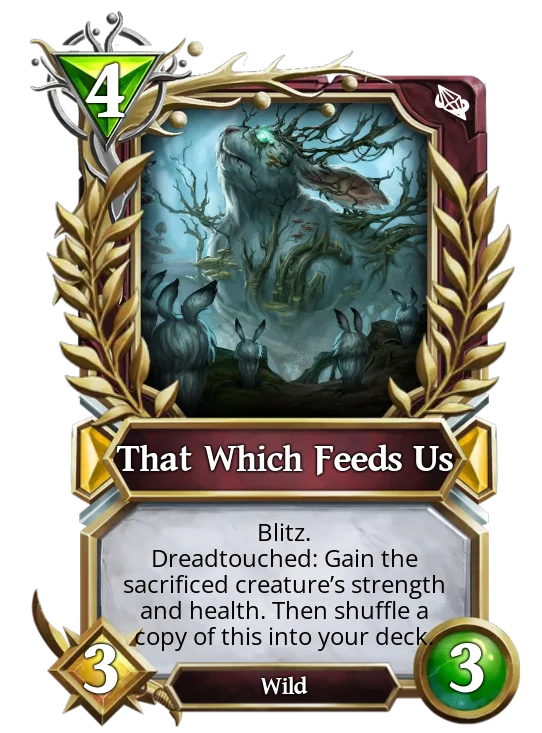 That Which Feeds Us