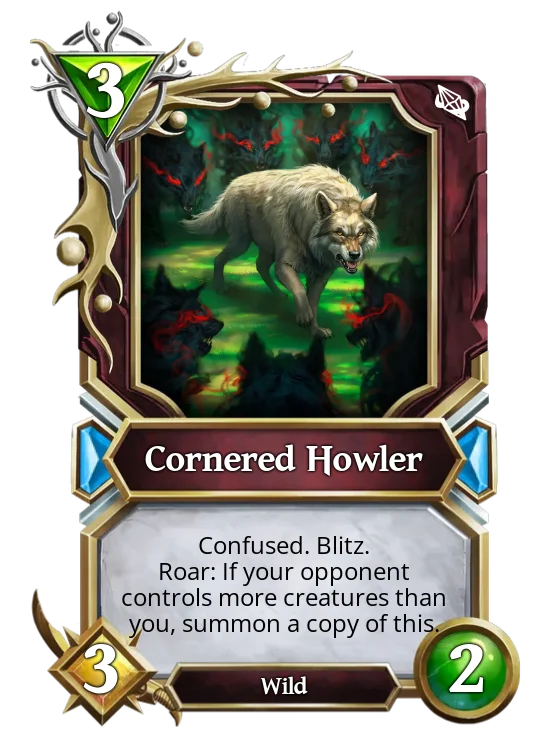 Cornered Howler