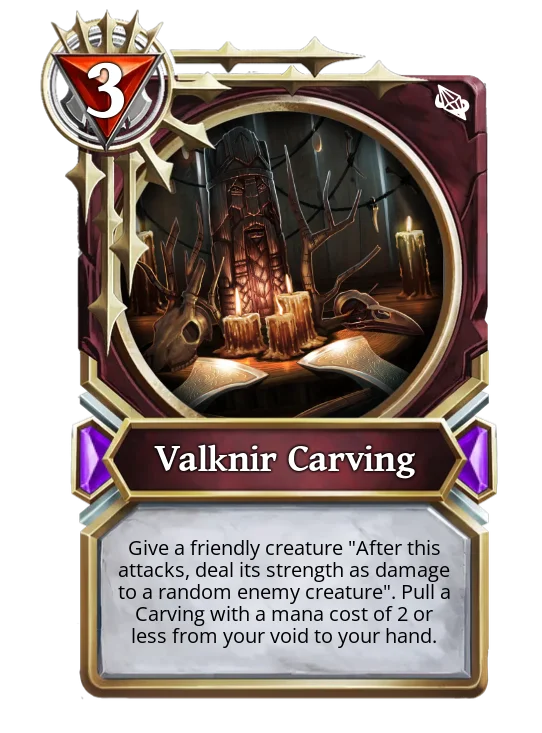 Valknir Carving