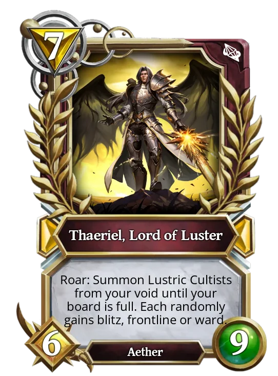 Thaeriel, Lord of Luster