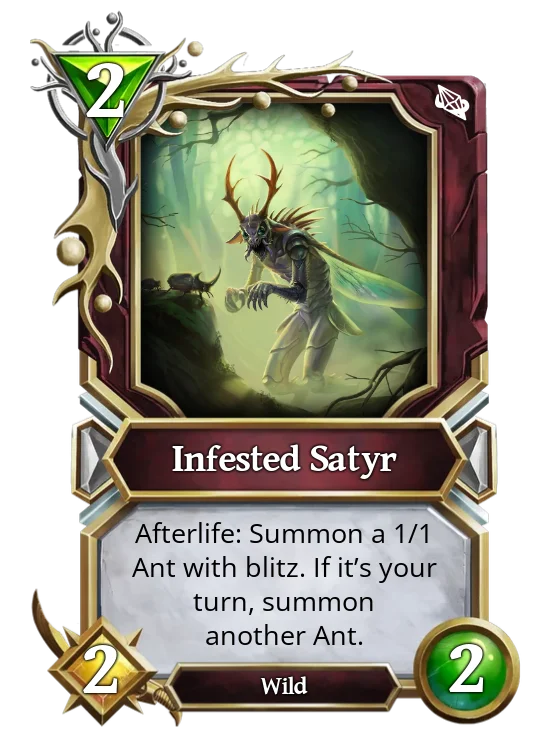 Infested Satyr