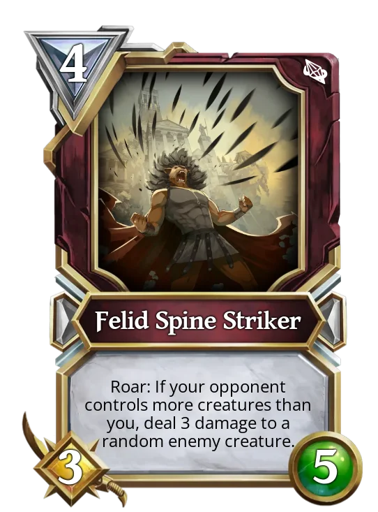 Felid Spine Striker
