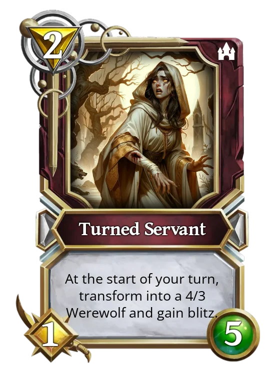 Turned Servant