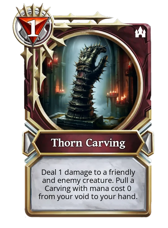 Thorn Carving